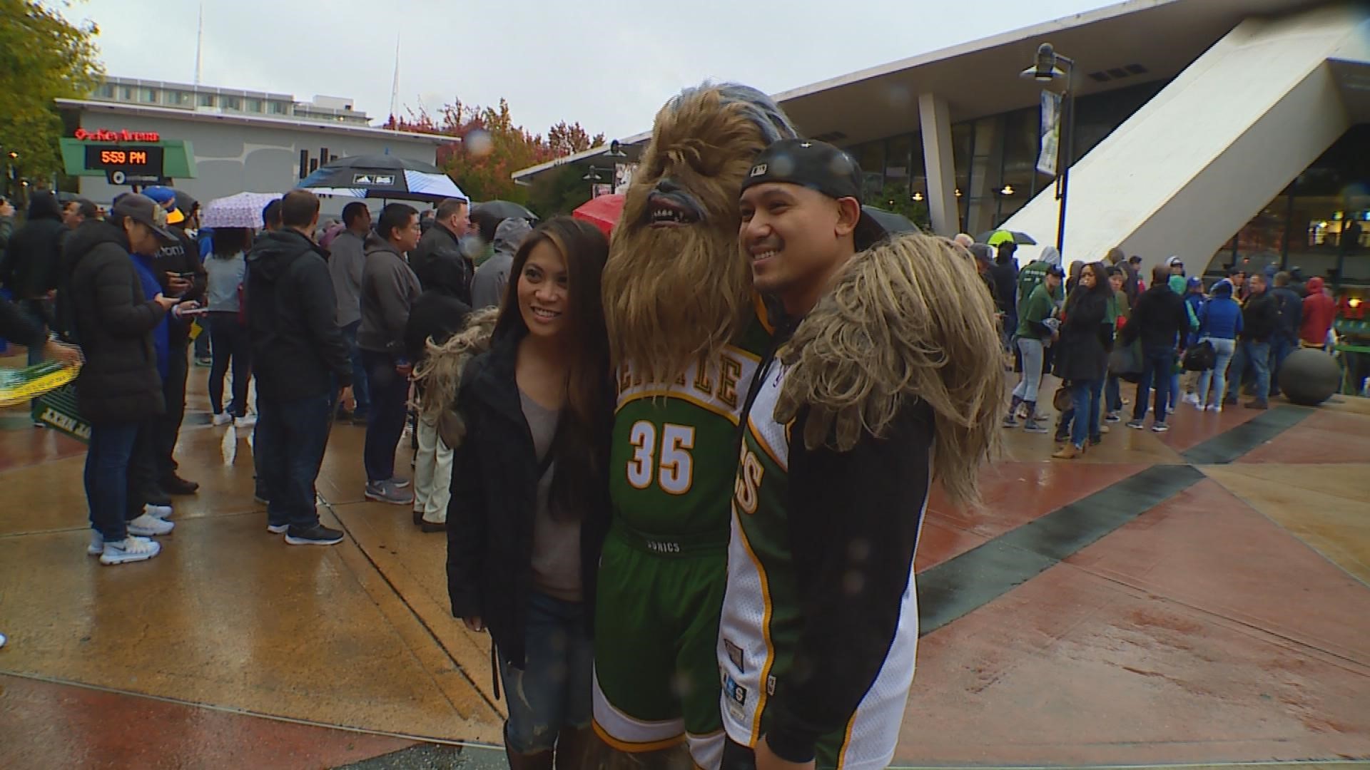 Nba Delivers Supersonic Goodbye To Seattle S Keyarena Tv