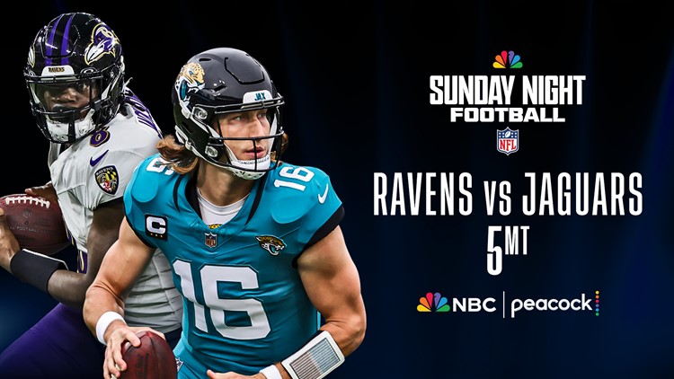 How To Watch Ravens Vs Jaguars On Sunday Night Football On NBC