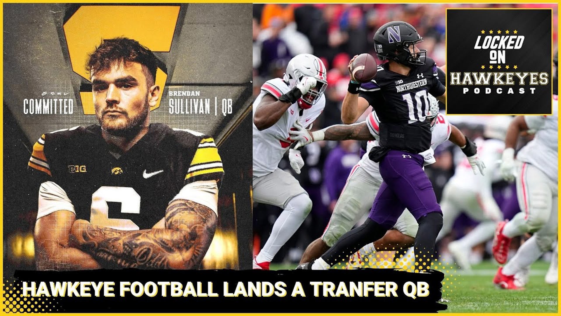 Iowa Football Hawkeyes Land A Transfer QB In Brendan Sullivan What S