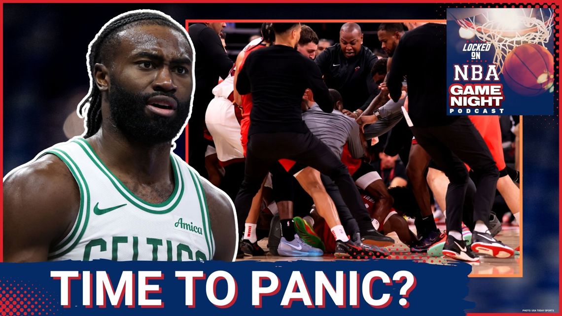 Heat Rockets Brawl Celtics Panic Timberwolves Are Back Nba Game