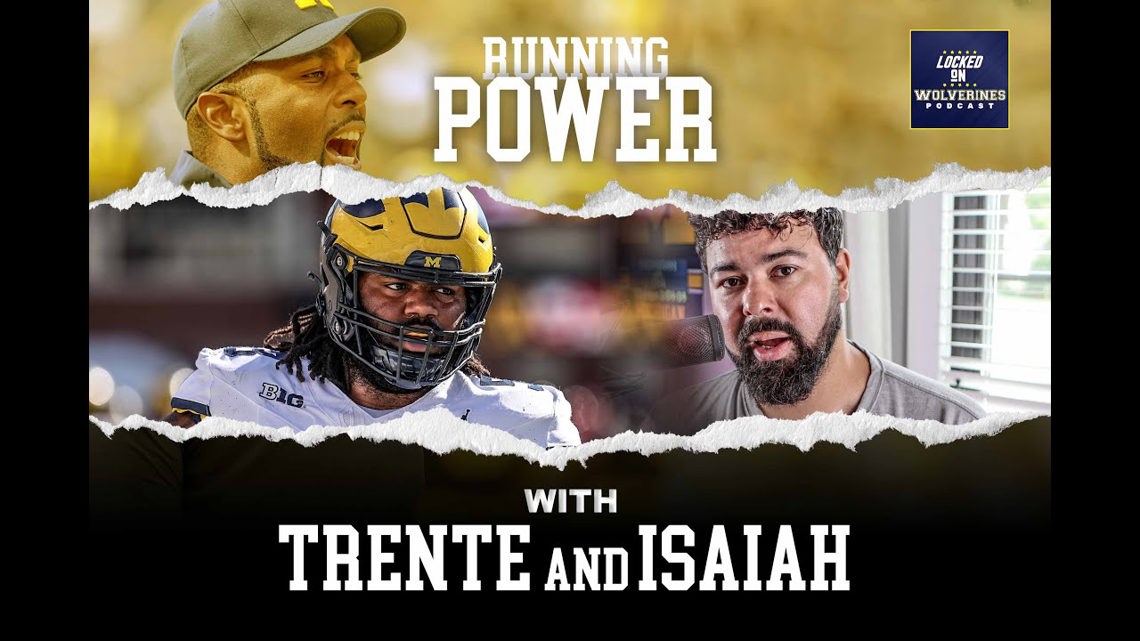 Running Power Trente Jones Shares What Michigan Should Look Like With