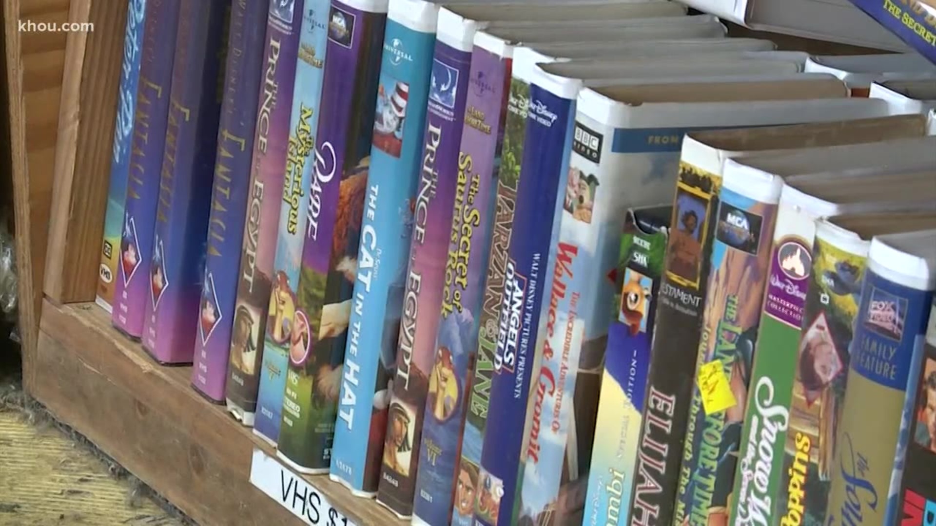Selection Of Disney Vhs Tapes Seensociety