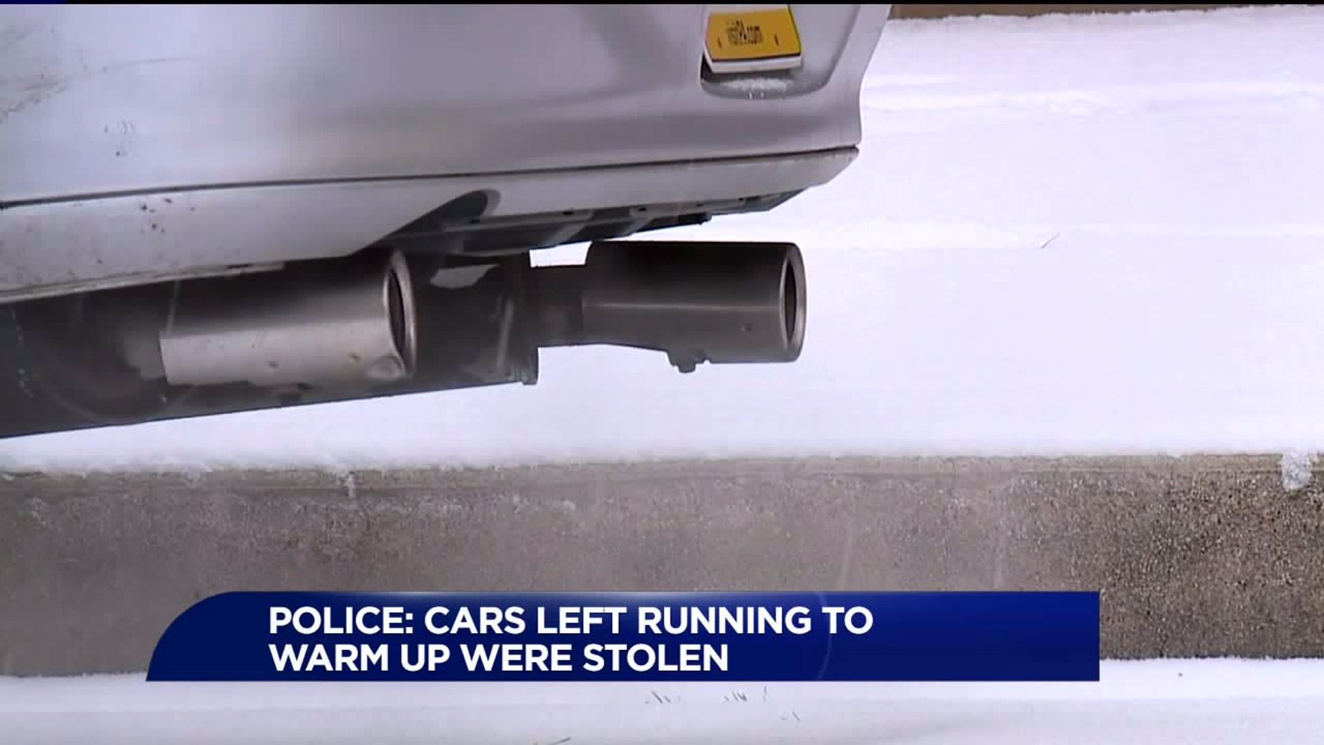 Police Warn People Not To Leave Vehicles Running Unattended Wnep