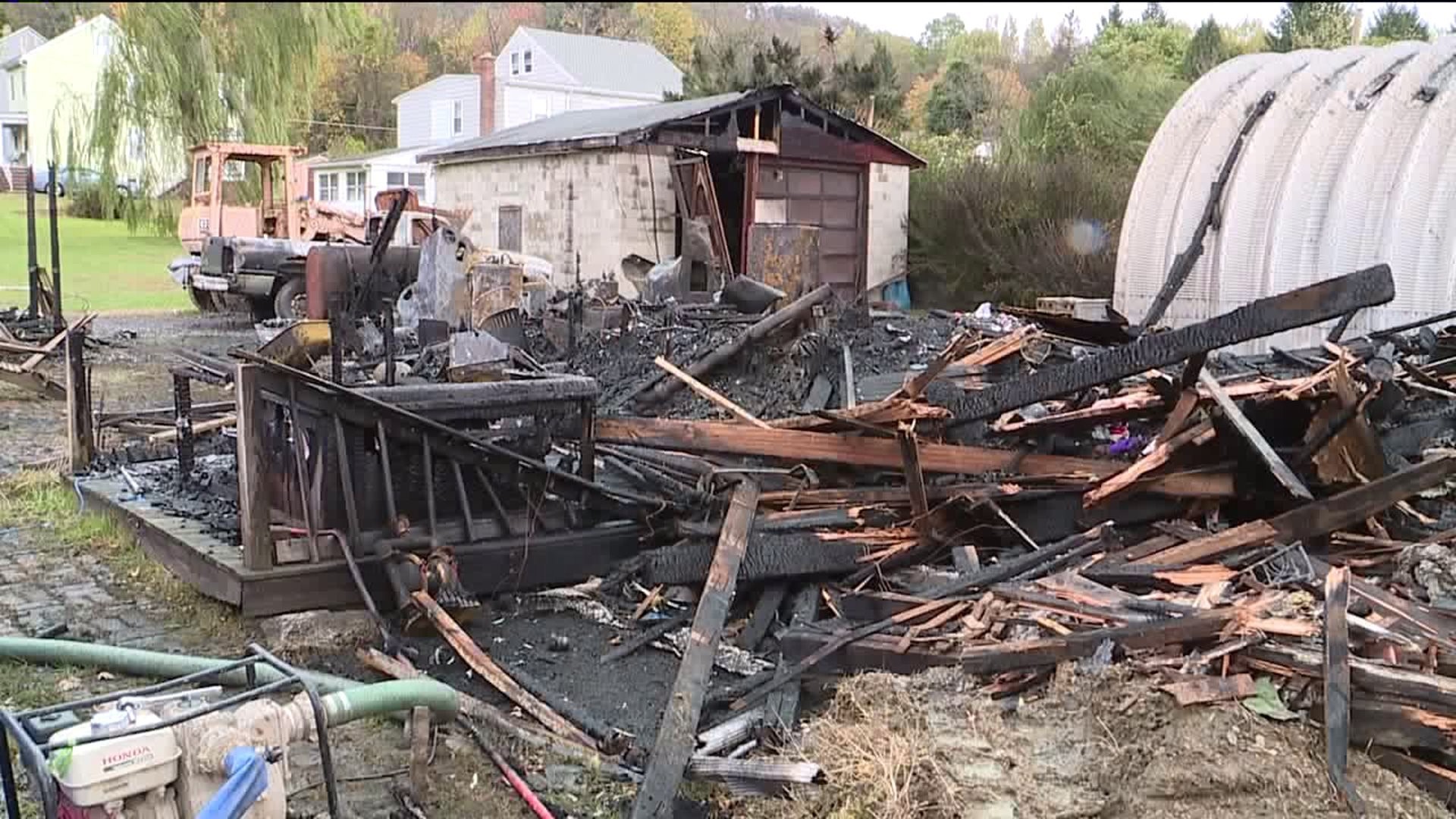 Fire Destroys Home In Schuylkill County Wnep