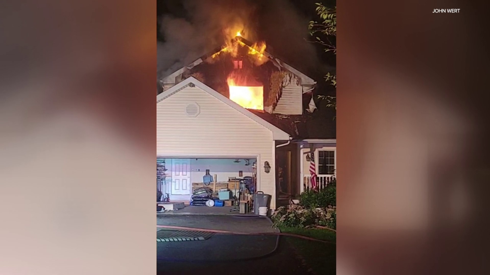 Flames Damage Home In Clinton County Wnep