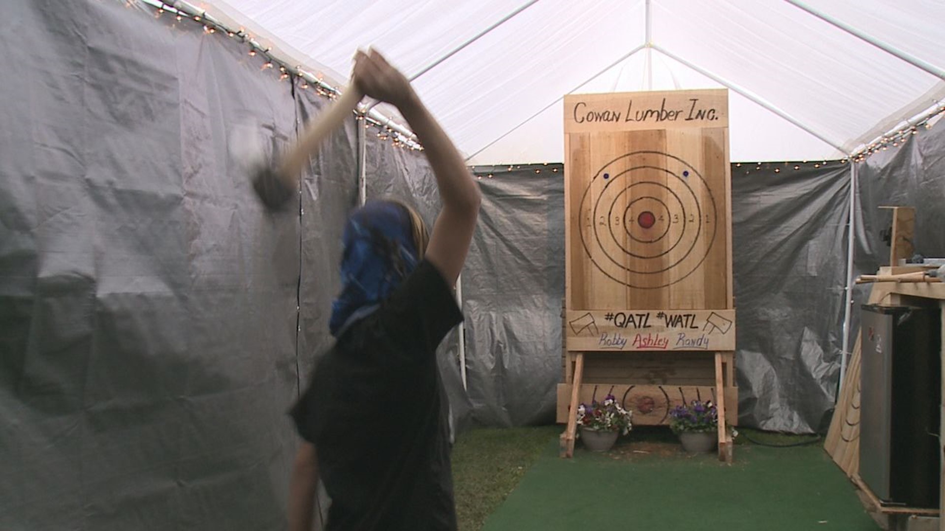 The Quarantine Ax Throwing League Taking Place In Lycoming County