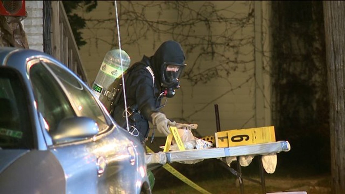 Update Police Suspect Meth Lab Caused Explosion Wnep