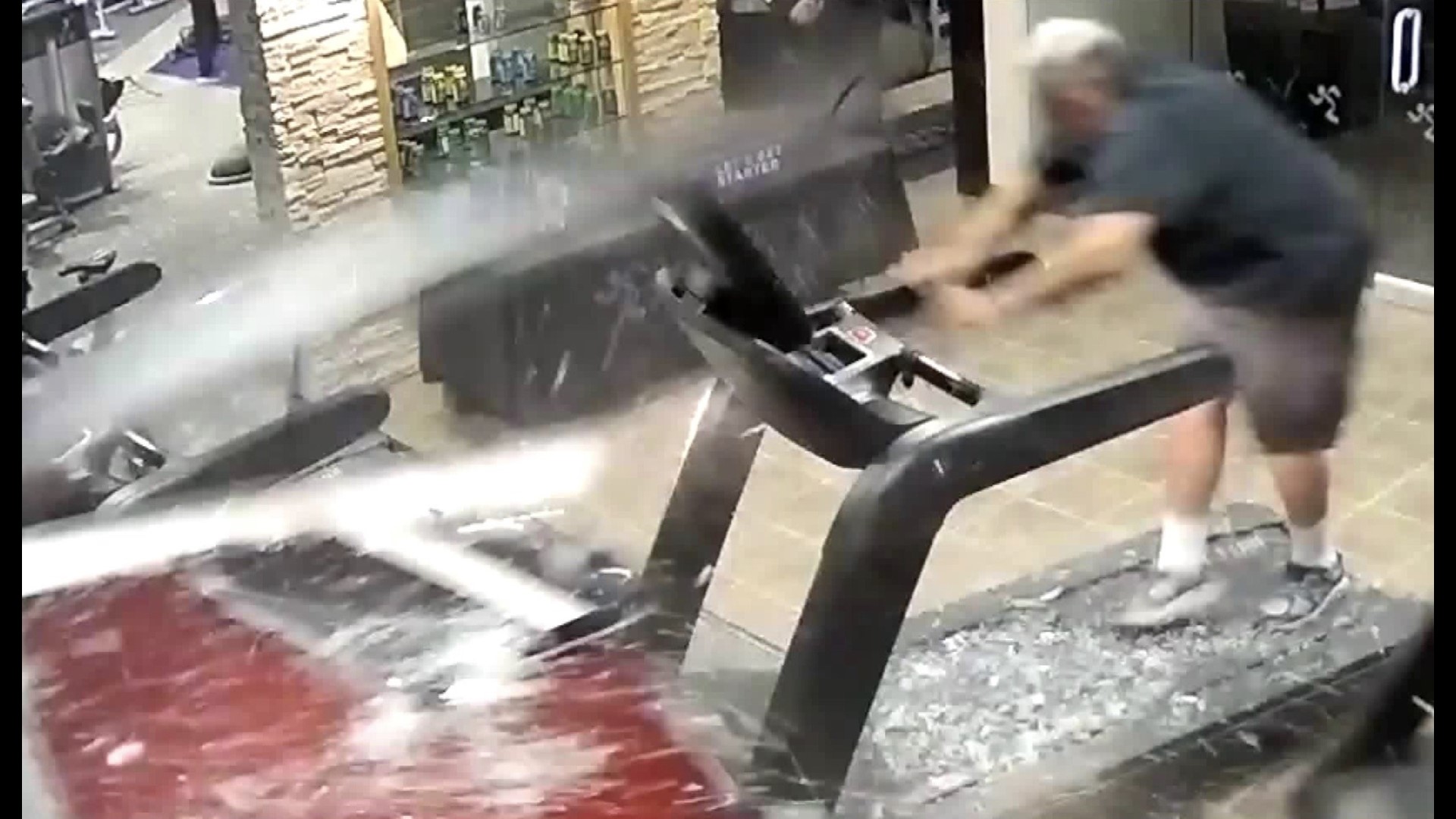 Car Crashes Into California Gym Hits Man On Treadmill Wqad