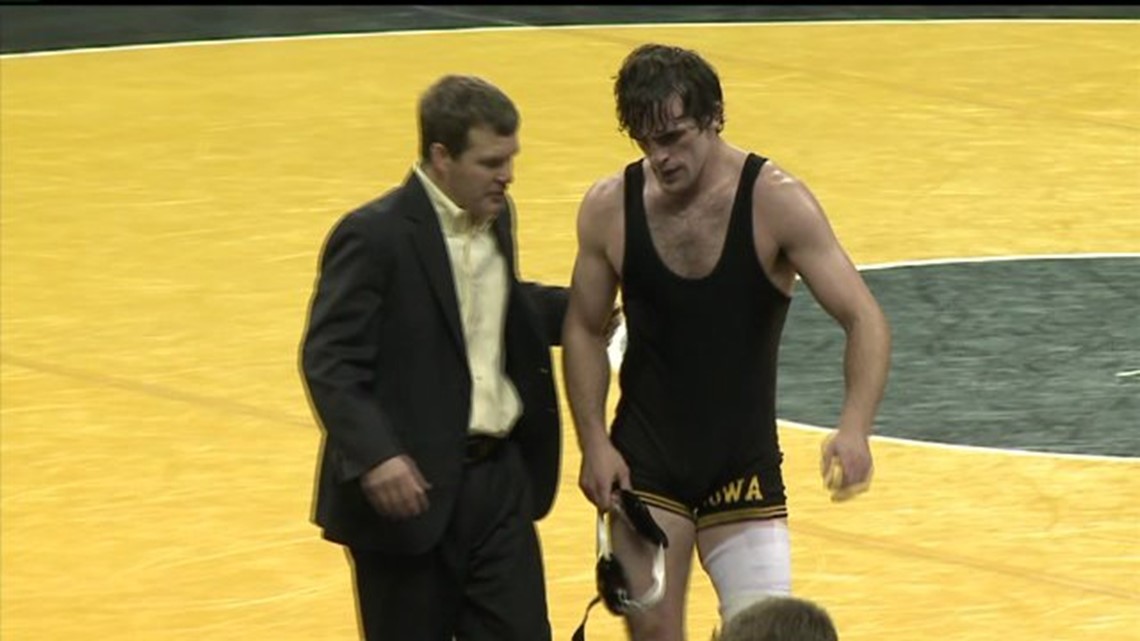 Iowa Wrestling Earn Cy Hawk Win Over Isu Wqad