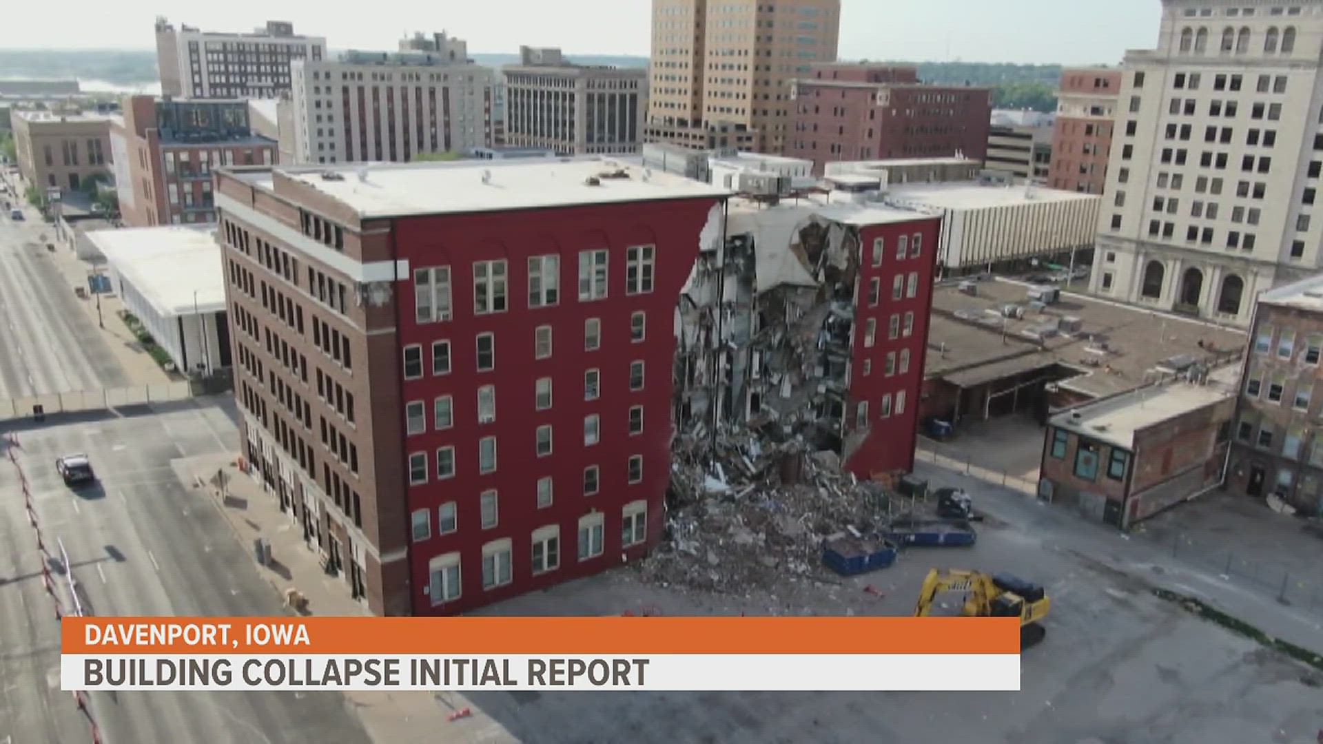 Davenport Releases Causes Of Fatal Partial Building Collapse Wqad