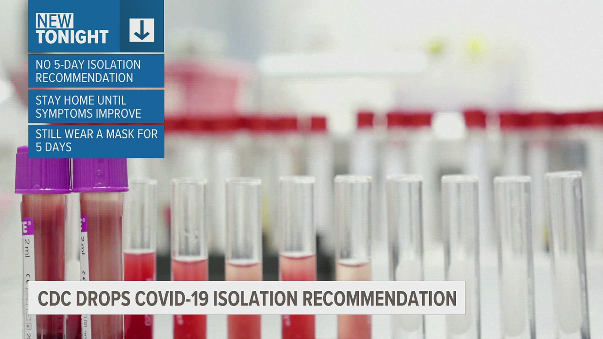 CDC Drops Isolation Recommendation For COVID 19 Wqad