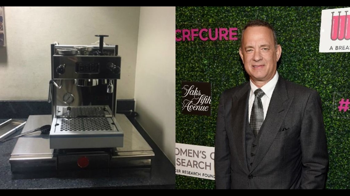 Tom Hanks Gives White House Press An Espresso Machine Fox