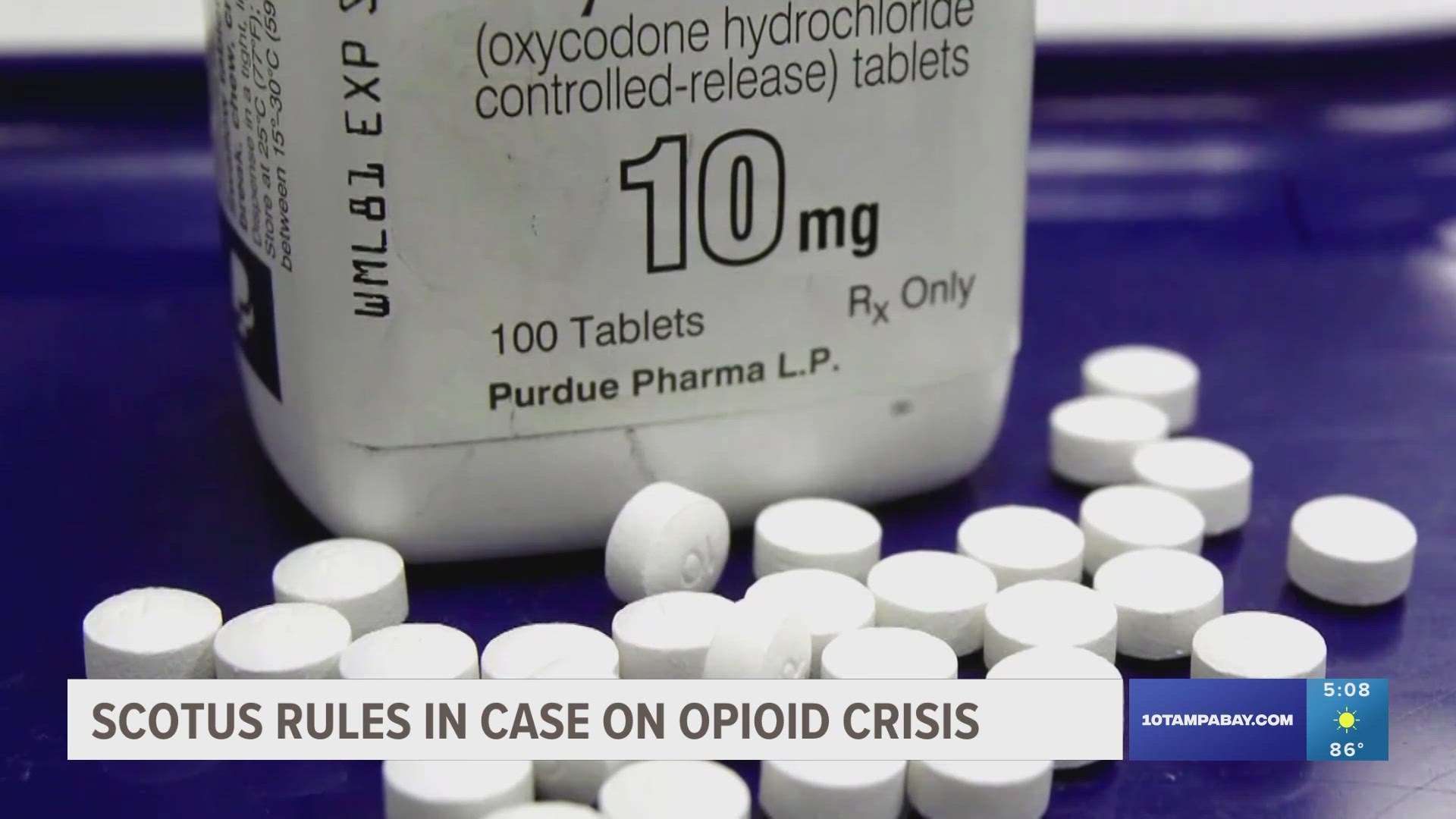 The Supreme Court Rejects A Nationwide Opioid Settlement With Oxycontin