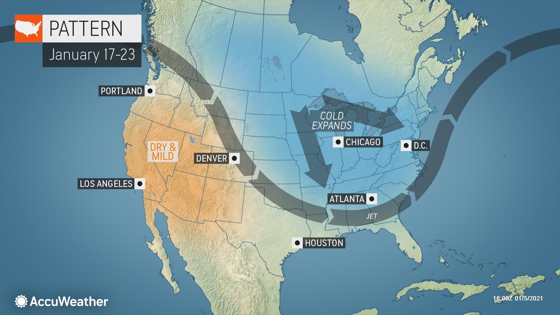 Polar vortex may spark Arctic outbreaks, major snowstorms in the coming