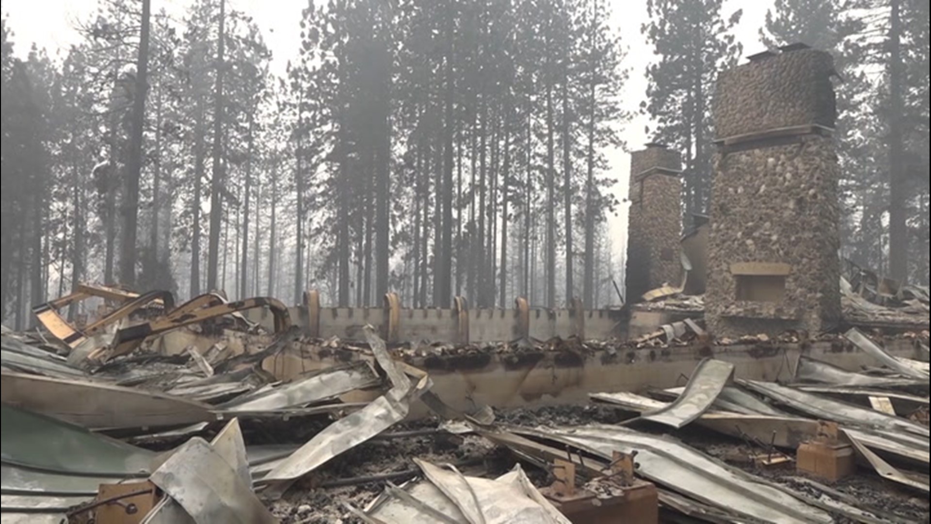 Hundreds of homes were destroyed in the historic 2020 California wildfire season. Crews are working to prevent toxic elements from reaching water sources.