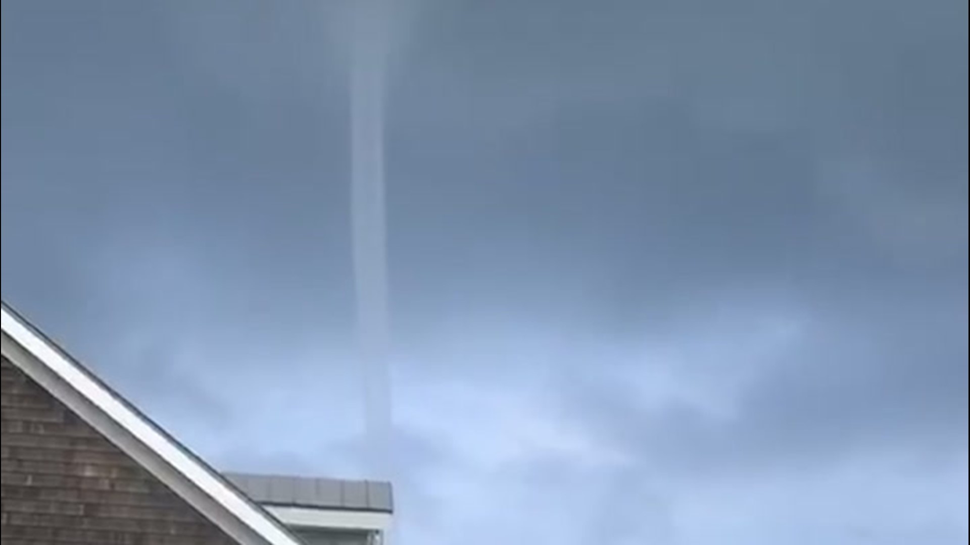 Holland Mills recorded as a waterspout spun up along the coast in Emerald Isle, North Carolina, on July 6.