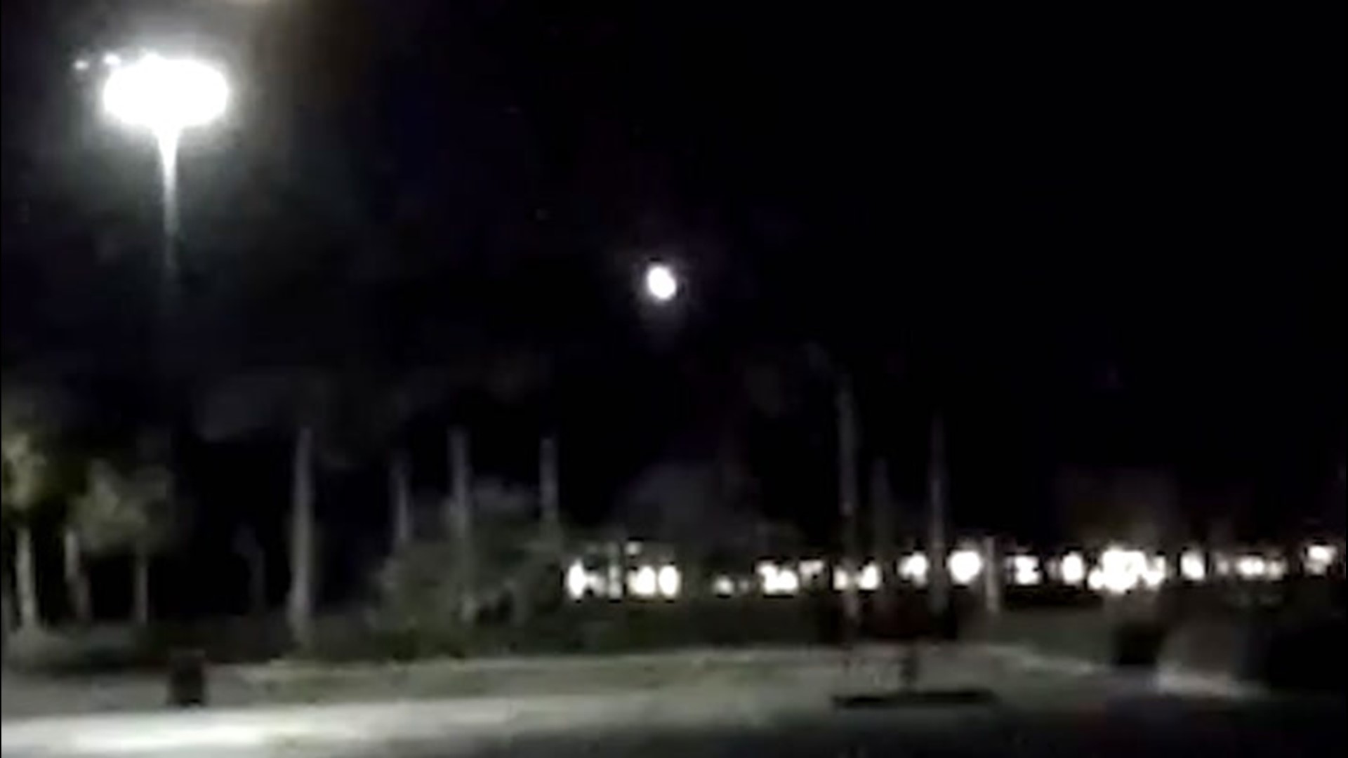 Possible Meteor Caught In Night Sky Over Florida Weareiowa Com