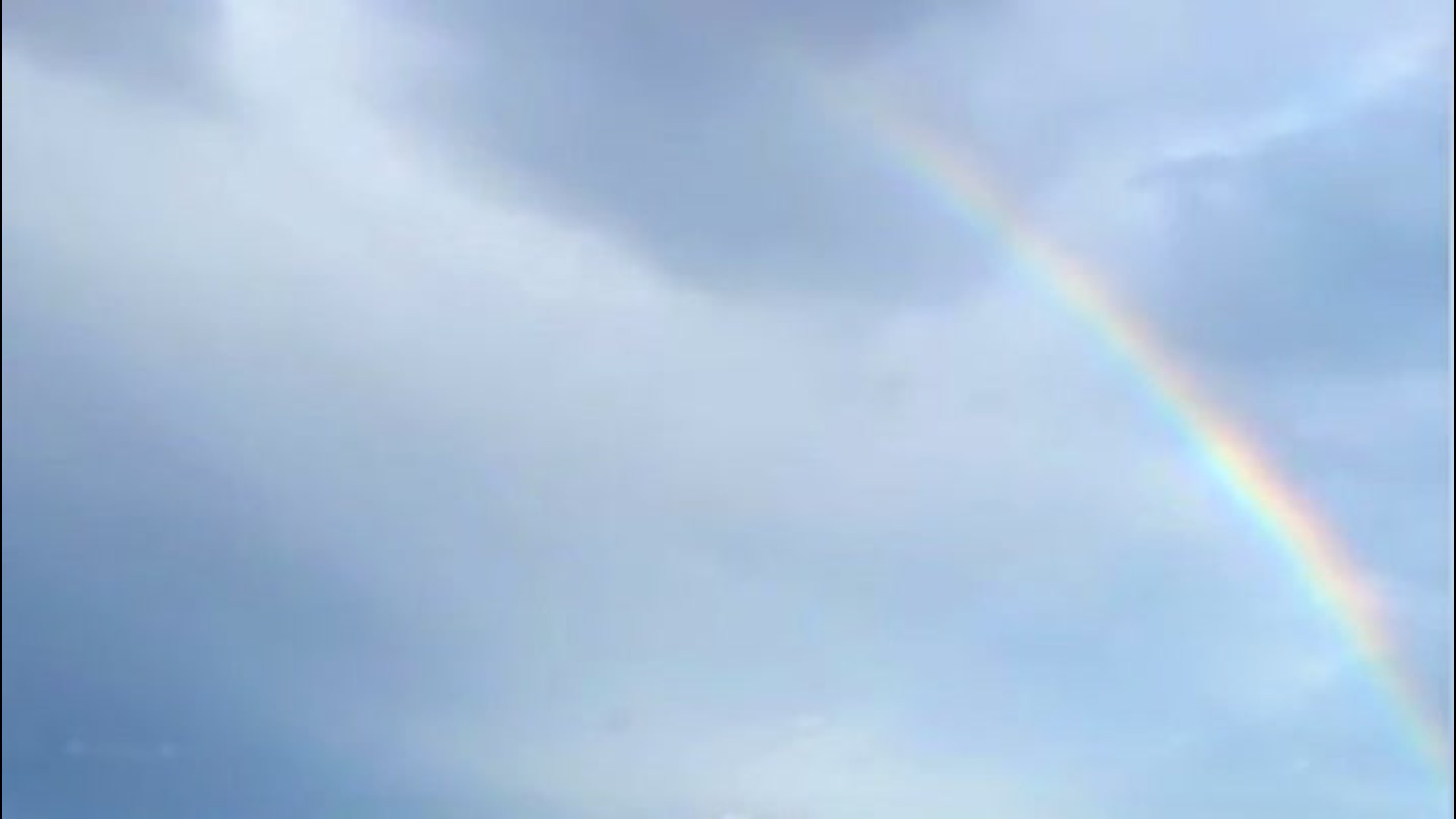 On June 16, a beautiful rainbow formed over the water in Hampstead, North Carolina, captured in this time-lapse video.