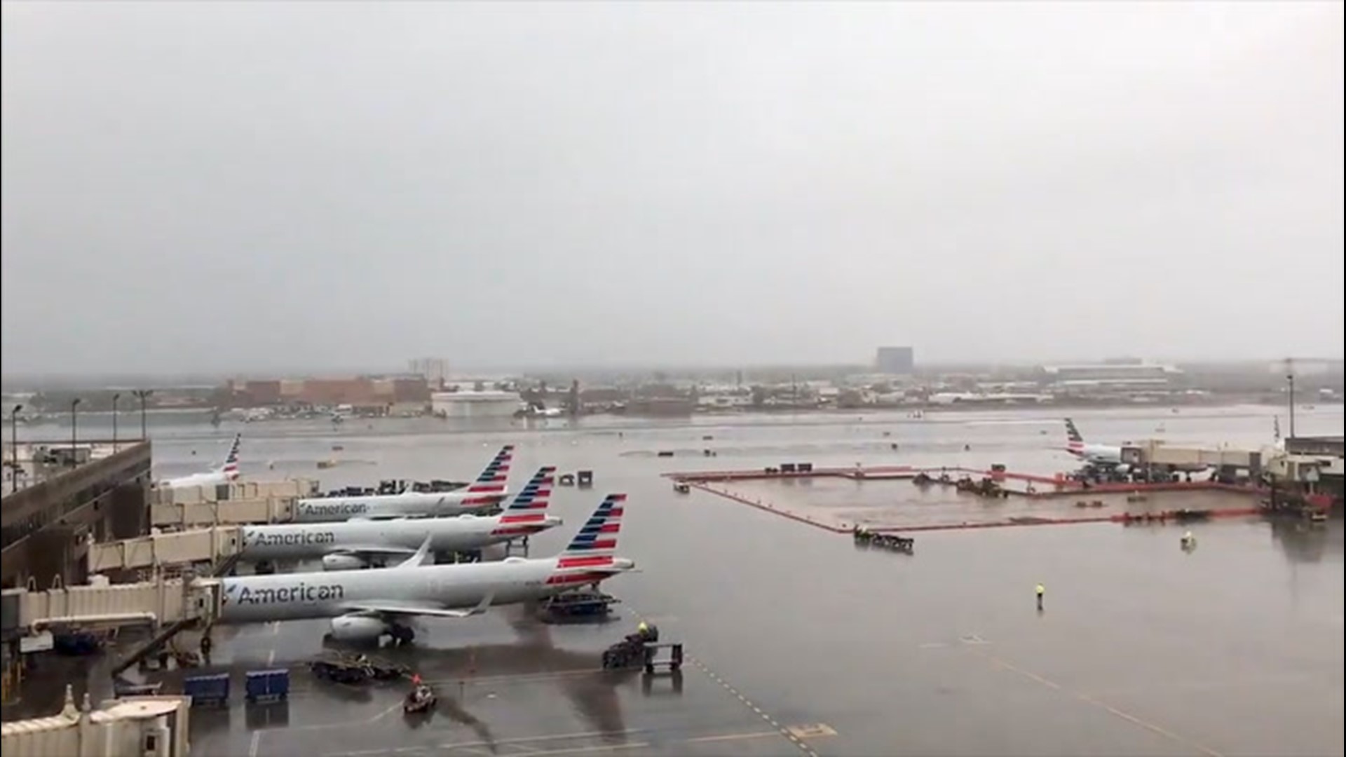Thunderstorms rolled over Phoenix, Arizona, on Feb. 22, drenching the city in a record 0.72 of an inch for the day.