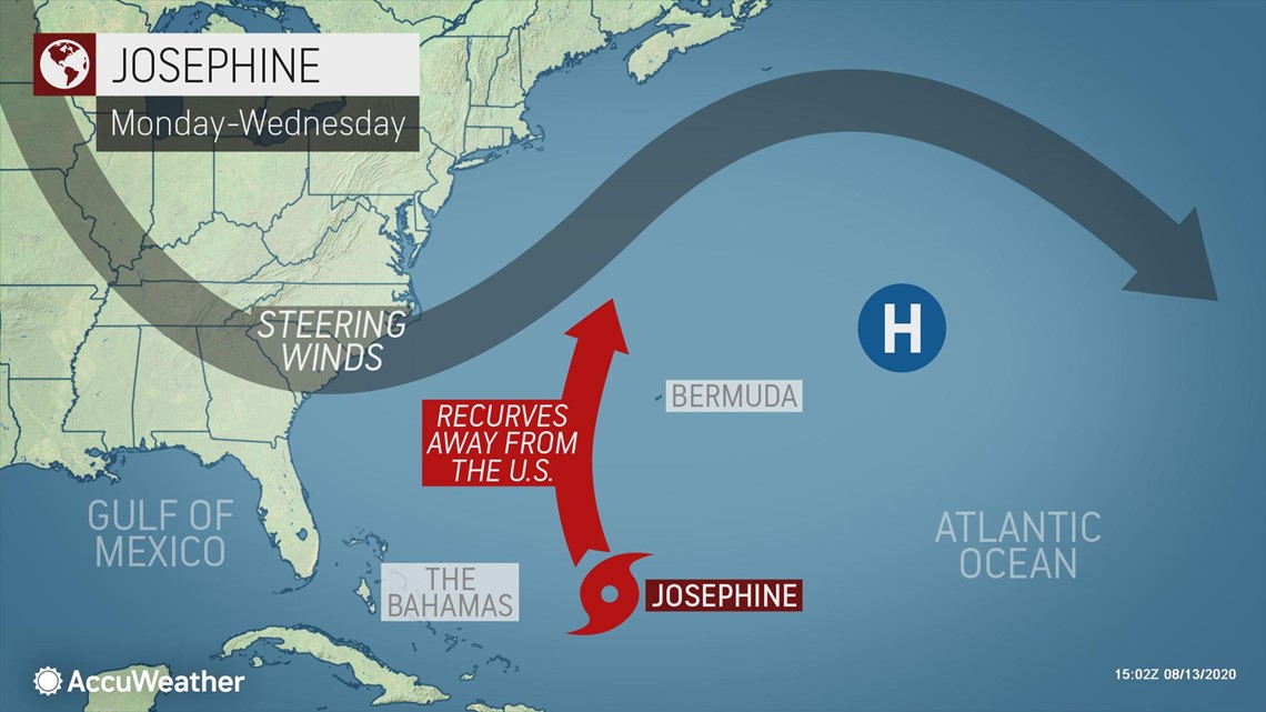 Tropical Storm Josephine forms, shatters another Atlantic hurricane