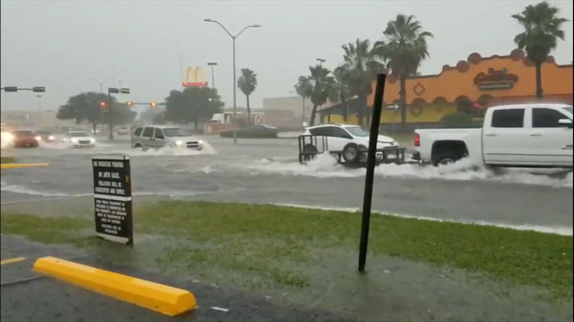 Heavy rain leads to flooding in Texas | wqad.com