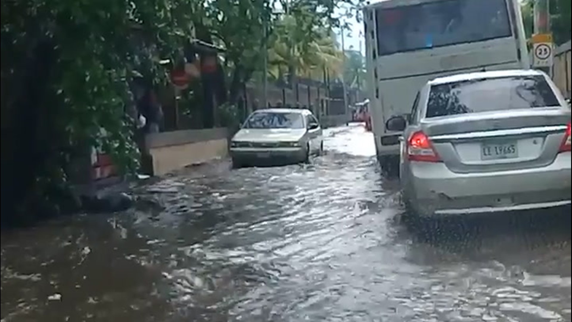 The third named storm of the Atlantic hurricane season is already responsible for flooding into areas like Managua, Nicaragua, as seen on June 1.