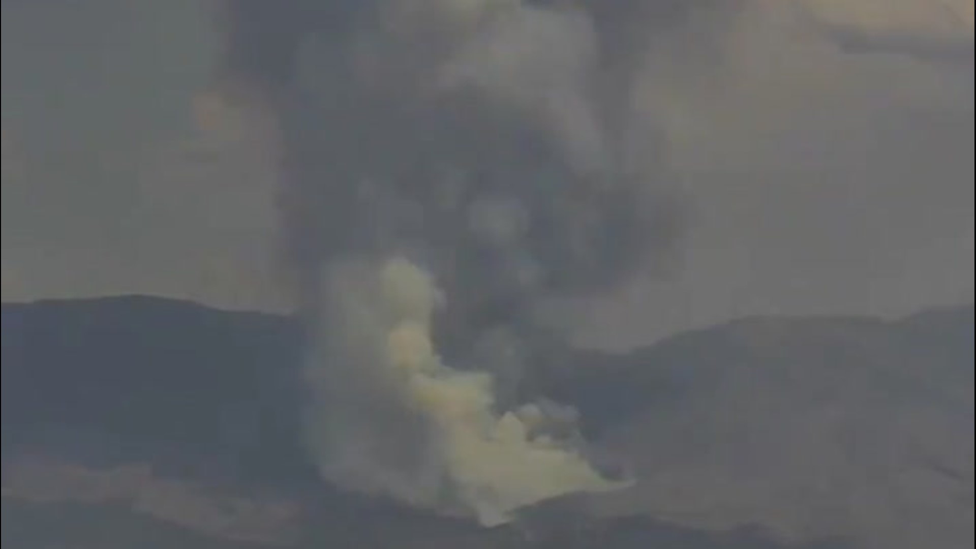 Cameras from NV Energy captured smoke from a wildfire rising into the air and forming pyrocumulus clouds over Minden, Nevada, on June 24.