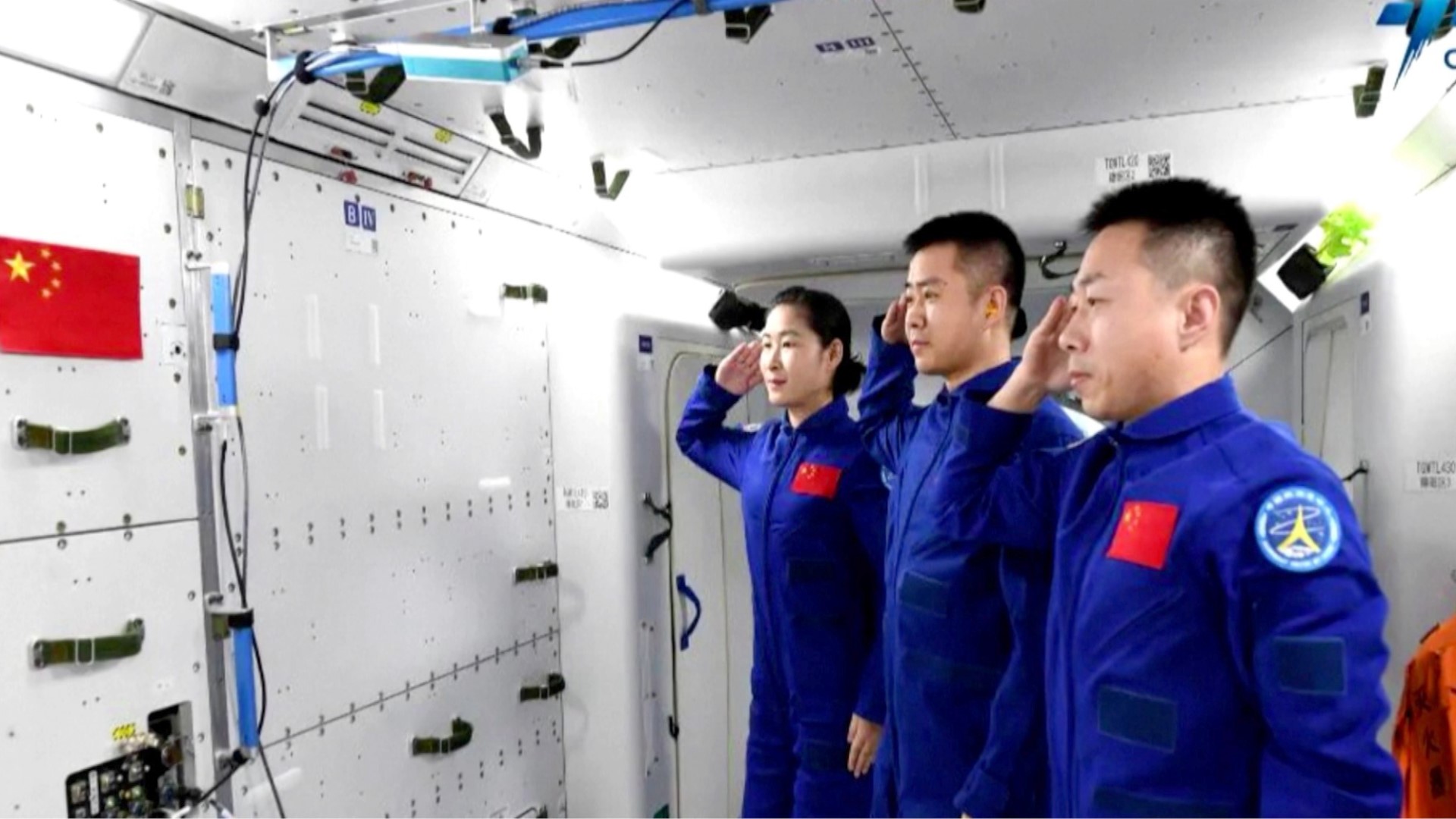 Their mission will see them spending 6 months orbiting high above Earth.