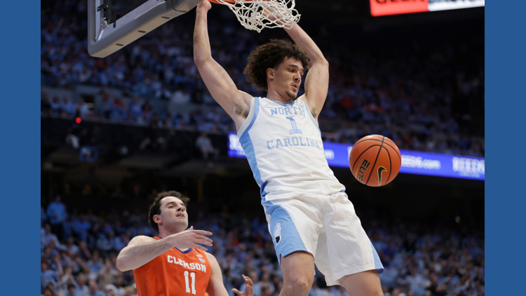 Bogavac's late scoring powers No. 17 North Carolina to a 67-63 win over Clemson