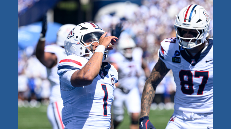 Noah Fifita breaks Arizona's all-time passing mark, Wildcats roll over Northern Illinois 42-17