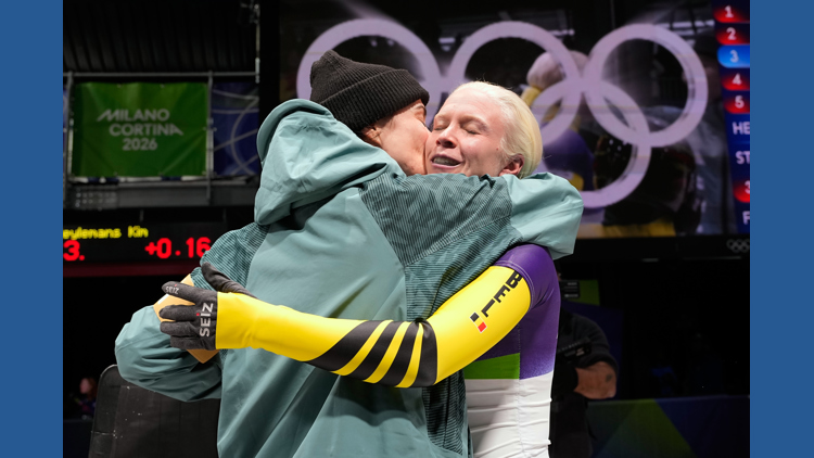 Valentine's Day at the Winter Olympics might look a little different, but it's still special