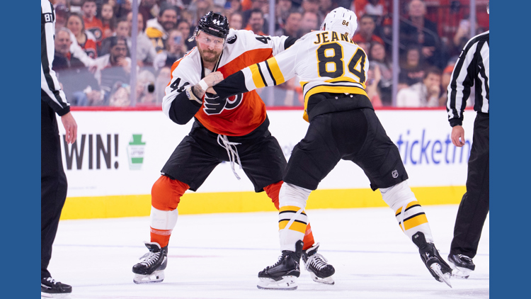 Travis Konecny, Dan Vladar lead Flyers past Bruins, 3-1