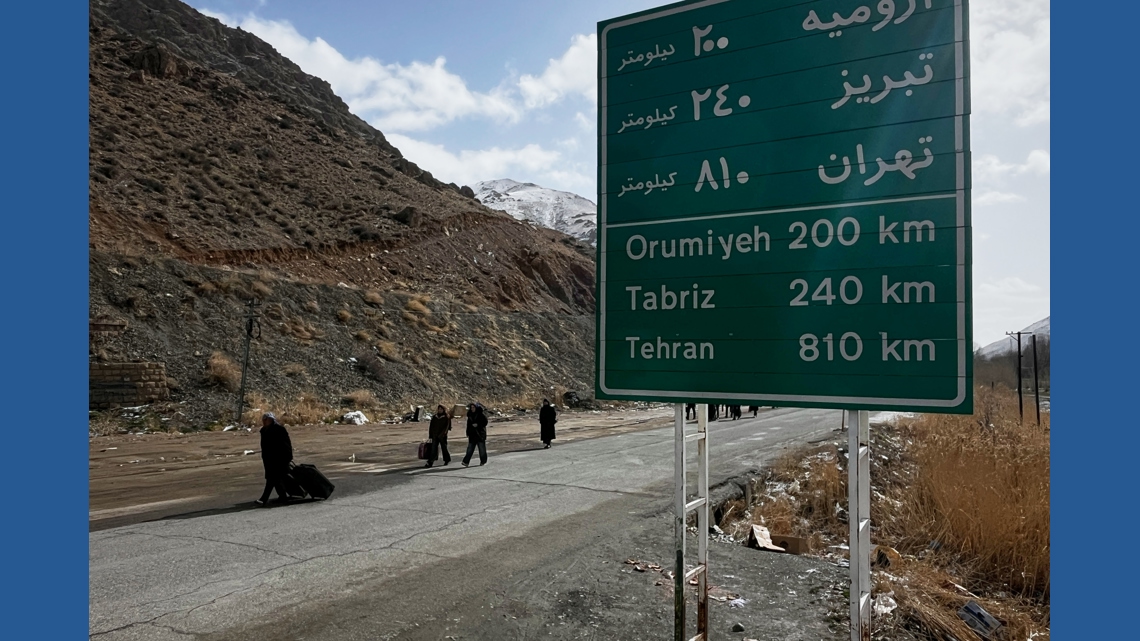 Defiance Drive In A 12-hour drive through Iran offers glimpses of destruction, defiance ...