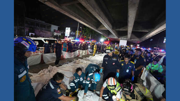 People killed in Bangkok music bar fire were found trapped in windowless bathrooms
