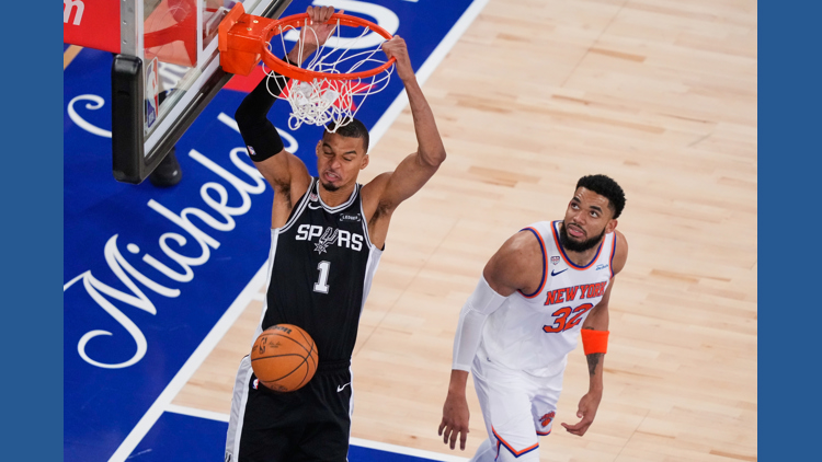 Spurs' Victor Wembanyama shakes off Game 2 miss by taking over Game 3 of the NBA Finals