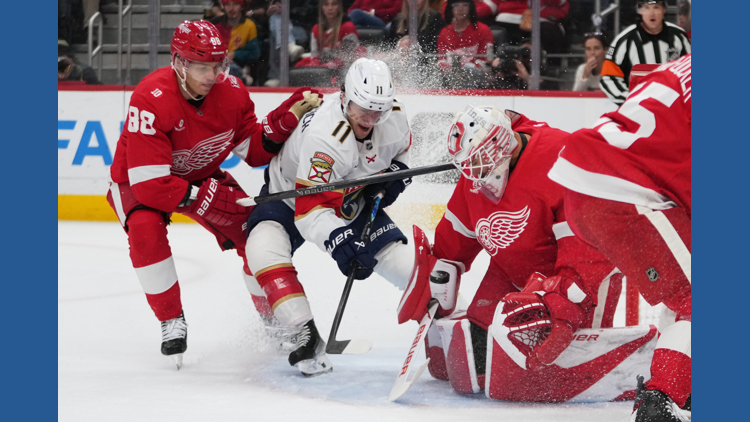 Red Wings beat Panthers 4-1 to send defending champs to second straight loss
