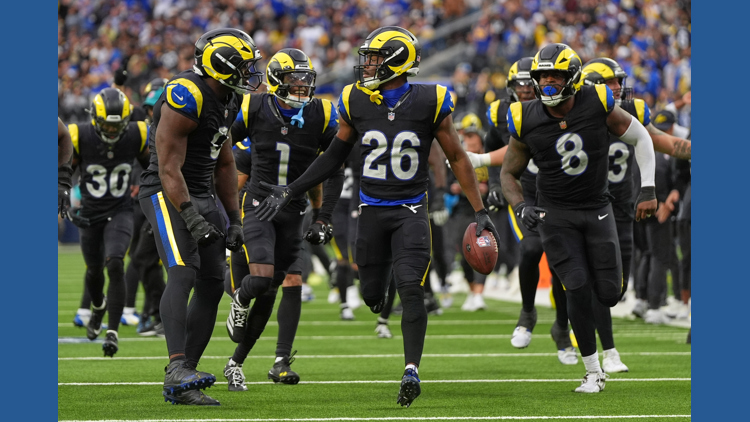 Rams have 4 interceptions, Seahawks miss long field goal on final play in Los Angeles' 21-19 win