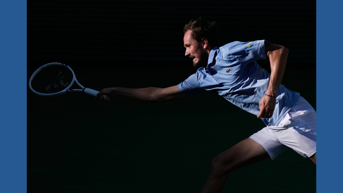 Medvedev fined $7,000 for smashing his racket 7 times at the Monte ...