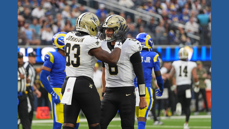 Tyler Shough's first start as Saints quarterback has glimpses of promise in 34-10 loss to Rams