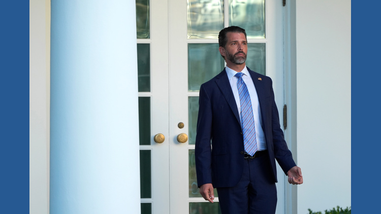 Donald Trump Jr. mocks 'No Kings' protests and praises father's approach to Mideast at Saudi summit