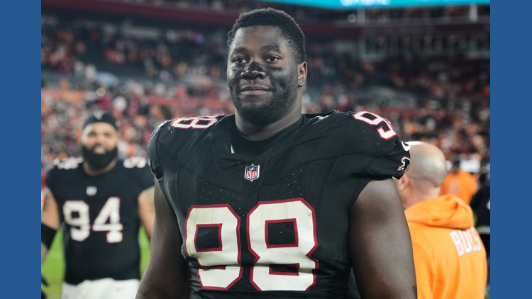 Falcons trade Ruke Orhorhoro to the Jaguars in exchange for fellow DT ...