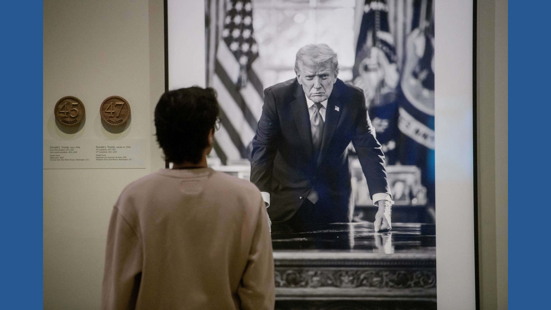 Reference to Trump's impeachments is removed from the display of his ...