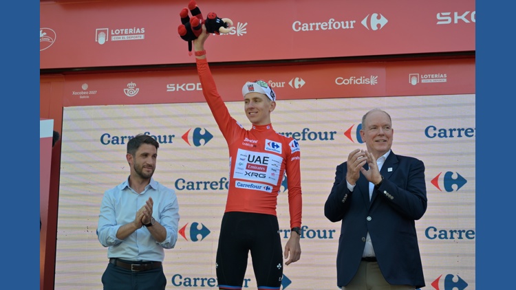 Race leader Tadej Pogacar pulls out of Spanish Vuelta after crashing during Stage 8