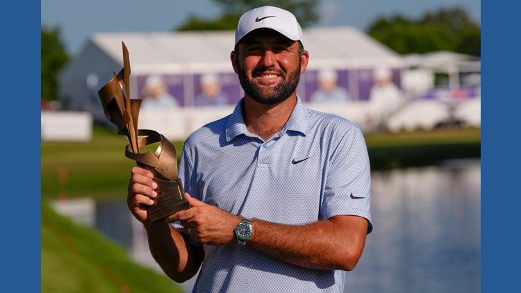 Scheffler wins FedEx Cup playoff opener in a runaway and Jack Whaley claims the U.S. Amateur