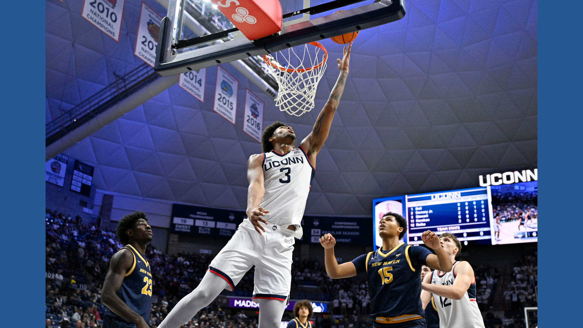 Dynamic #4 Uconn Travels To Providence On Wednesday Night View in 4K Dynamic #4 Uconn Travels To Providence On Wednesday Night View in 4K