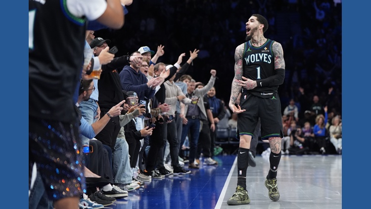 Timberwolves blow out Clippers 127-101 behind Ball's 24 points for 1st win without Edwards