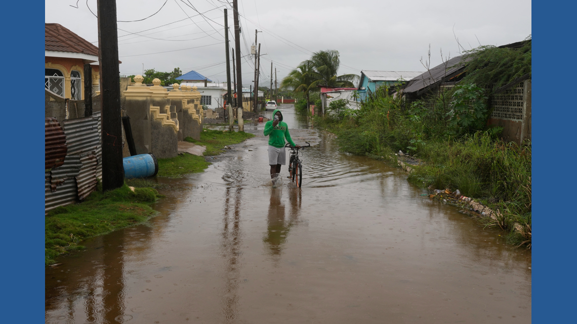 Hurricane Melissa threatens catastrophic flash flooding and landslides in the Caribbean