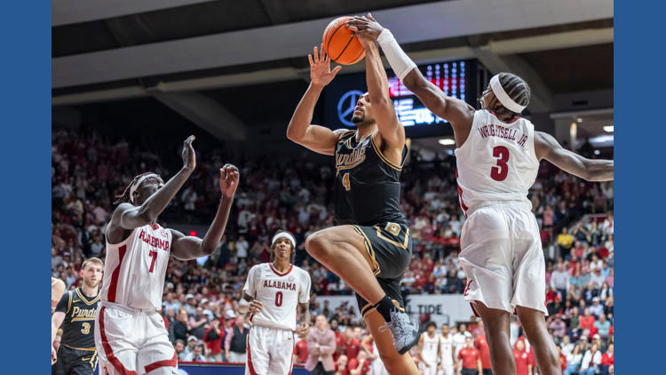 No. 2 Purdue beats No. 8 Alabama 87-80