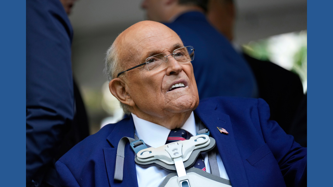 Rudy Giuliani hospitalized in critical condition, his spokesman says