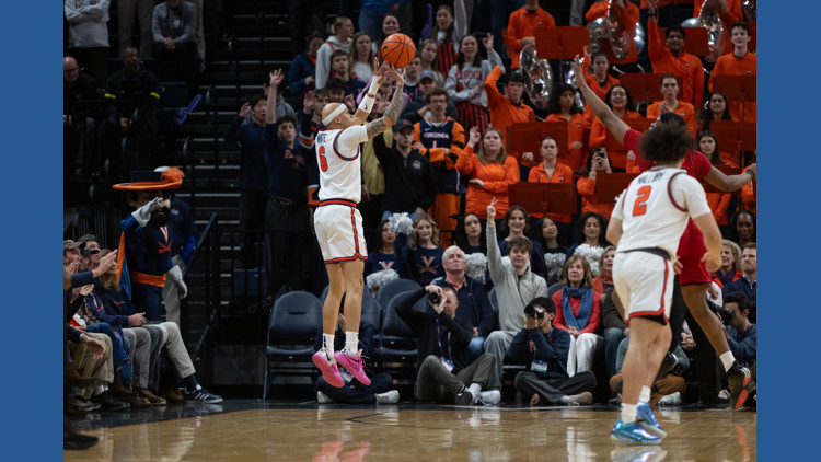 Thijs De Ridder scores 19 as No. 11 Virginia cruises to 90-61 win over NC State